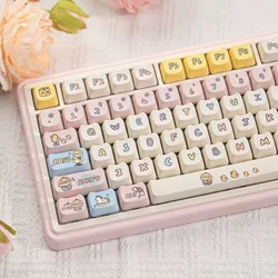 JCM MAO Keycaps de Gato para Teclado Mecánico MX Switch