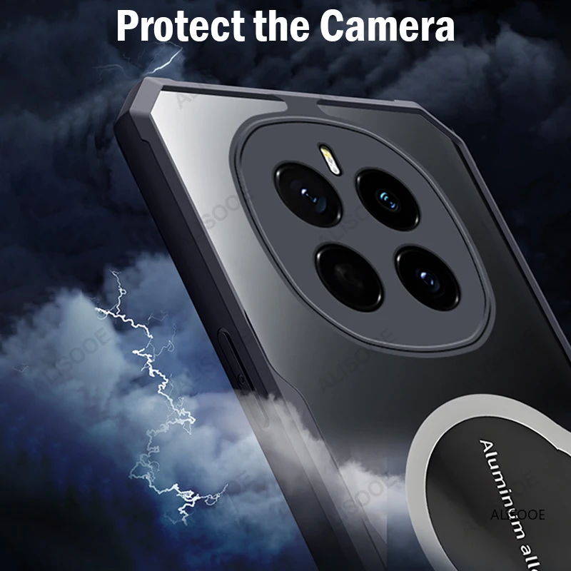 Capa transparente para Honor Magic 7 Pro, Funda HD transparente con protección contra la disipación de calor, Funda para teléfono Honor Magic 7 - imagen 4