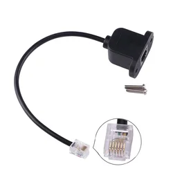 Cable RJ12 6P6C para Panel – Conector Telefónico Modular