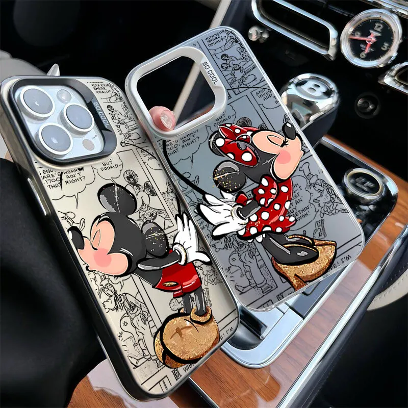 Funda para Realme C63 C55 C53 C51 C61 C25 C21Y C25Y C35 C33 C11 2021 Realme 8 10 11 12 13 14 Pro Plus 5G, bonita pareja de Disney - imagen 3