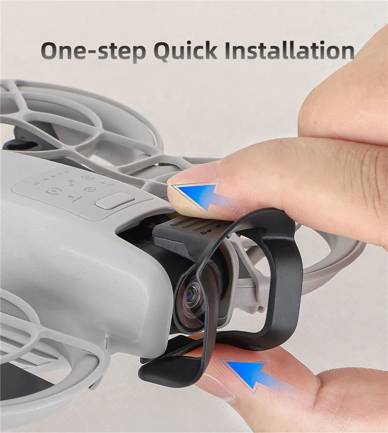 Cubierta de lente para DJI NEO, parasol, cubierta protectora antideslumbrante, protector de cámara cardán para accesorios de Dron DJI NEO - imagen 2