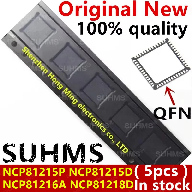 Chip NCP81215 Regulador DC-DC QFN-52 - ON Semiconductor