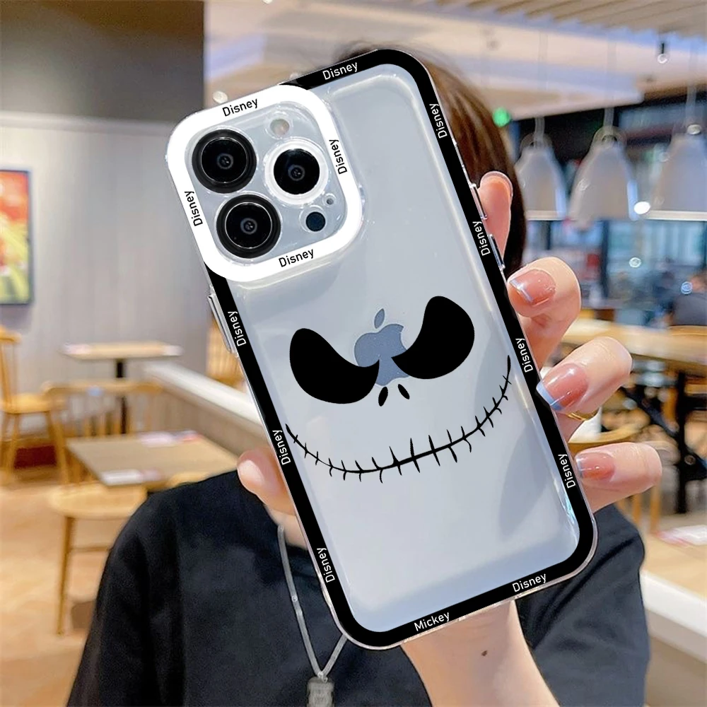 Funda de teléfono The Nightmare Before Christmas para Xiaomi Redmi Note 13 12 12C 11 10 10C 13C 10s 9 9s 9C 8 Pro Max 4G 5G cubierta transparente - imagen 5