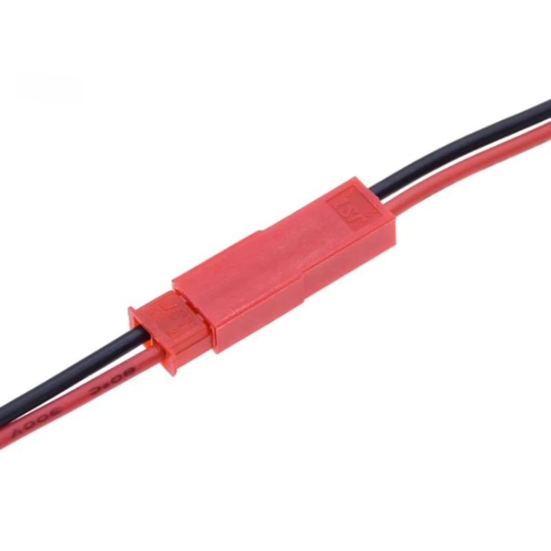 Conector macho y hembra JST, Cable de enchufe para batería RC BEC, helicóptero, bricolaje, FPV, Dron, cuadricóptero, 5-100 pares, 100mm/200mm - imagen 4