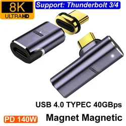 Cable USB-C Thunderbolt 4 8K 40Gbps PD 140W TV HD