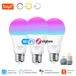 Bombilla Inteligente E27 Zigbee Tuya – Funciona con Alexa y Google