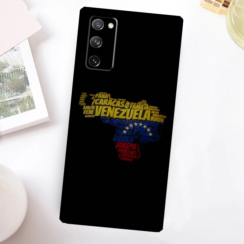 Funda Venezuela Venezuelan con bandera para Samsung Galaxy S24 Ultra S21 S22 S23 Plus S20 FE S8 S9 S10 Note 10 20 Ultra - imagen 3