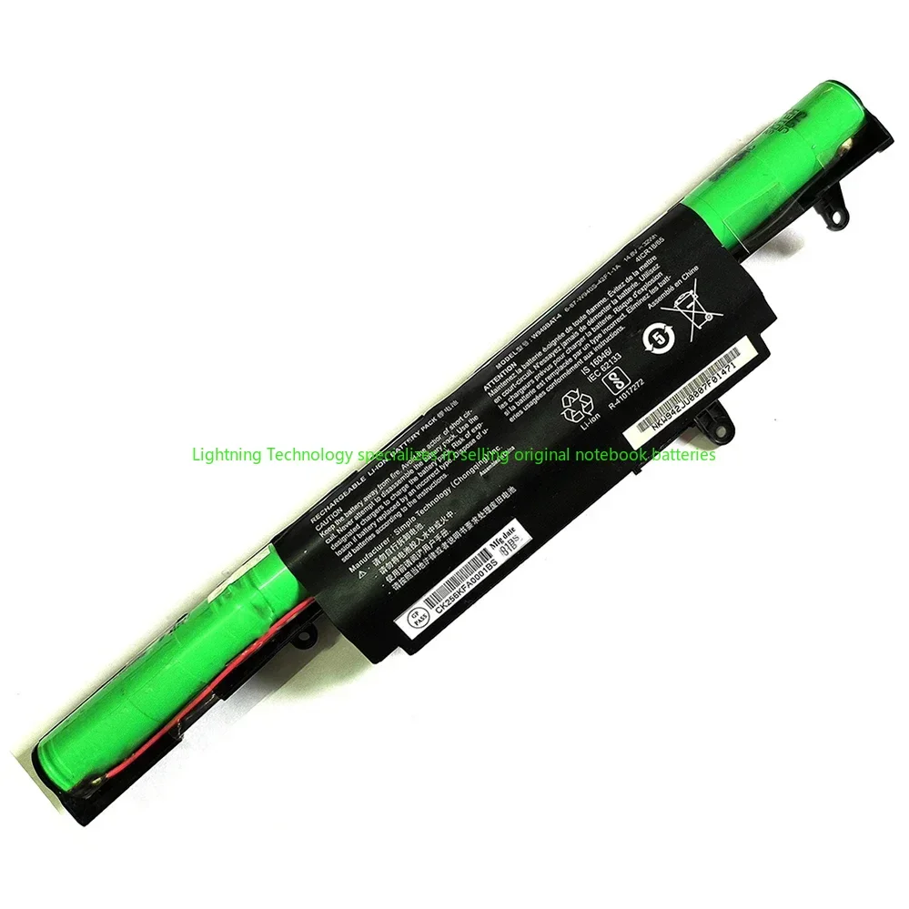 Batería genuina para portátil W940BAT-4 14,4 V 2200mAh para Clevo Premium Tv Xs3210 W94LS W940S W940TU 6-87-W94LS-4UF-1P - imagen 3