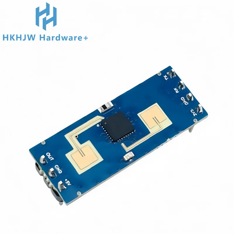 Módulo Sensor de Radar HLK-LD2412 de 24GHz, detección de presencia humana y movimiento, rango de 9m, gran angular FMCW mmWave