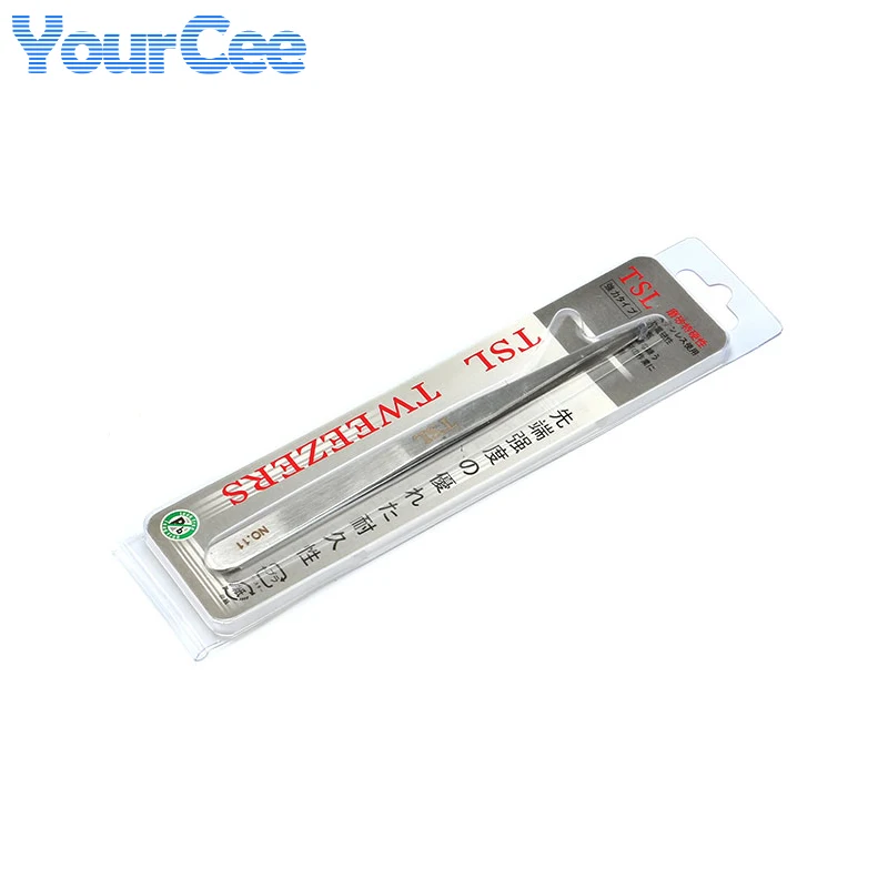 Pinzas de acero inoxidable TSL, pinzas de componente de punta de aguja para herramienta NO-10 NO-11 NO-12 NO-13 NO-14 NO-15 tipo - imagen 3