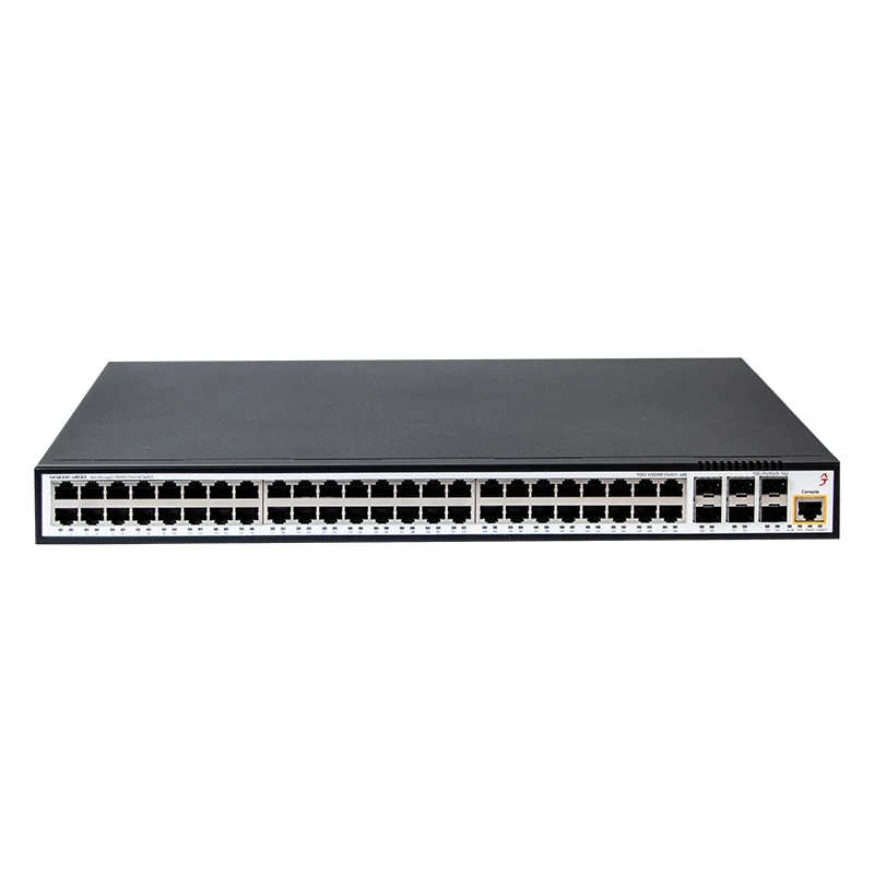 XikeStor L3 Conmutador administrado 48*1G RJ45 y 6*10G SFP, VLAN/QOS/LACP/DHCP, montado en rack, adecuado para empresas/SMB - imagen 4