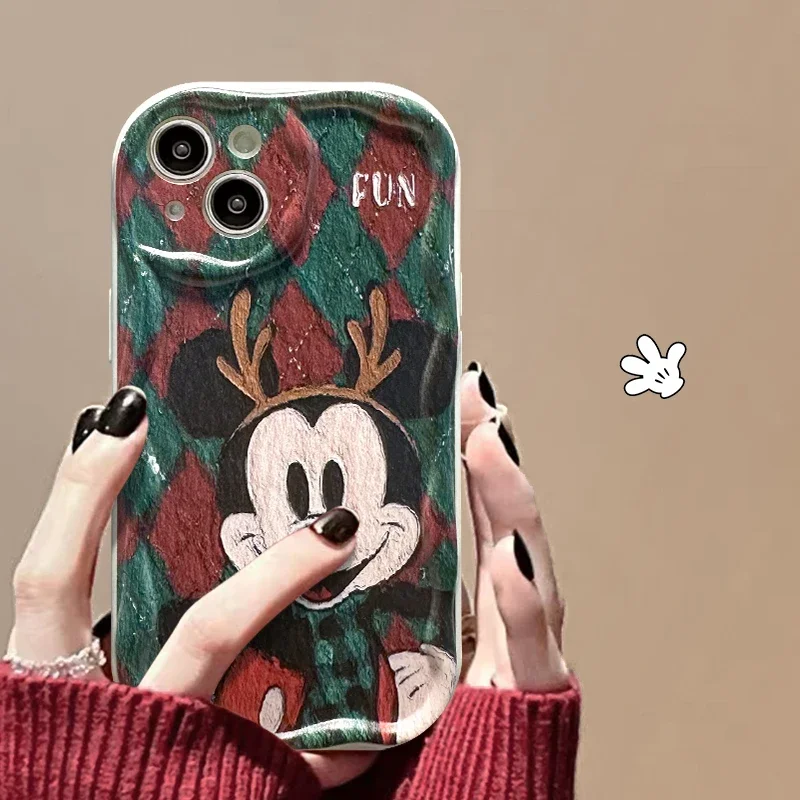 Disney-funda suave de Mickey Mouse para móvil, carcasa trasera de Navidad para Huawei P60, P50, P40, P30 Pro Lite, 4G, 5G, Mate 50, 40, 30 Pro, Honor X5 Nova, Y90 - imagen 5