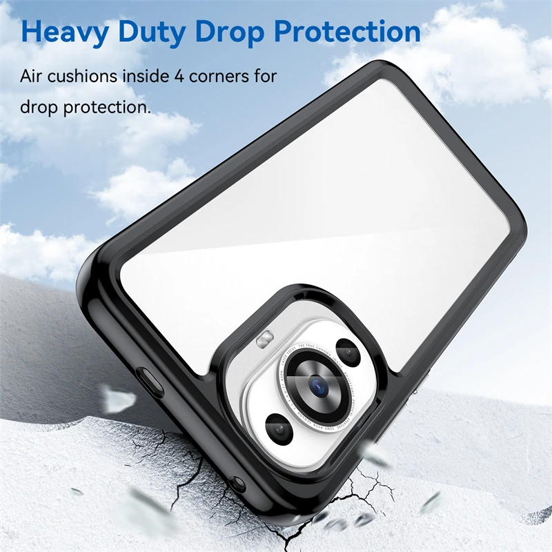 Funda de silicona de lujo para Huawei nova 11, carcasa transparente a prueba de golpes, TPU, nova 11 Pro Ultra 11i - imagen 2