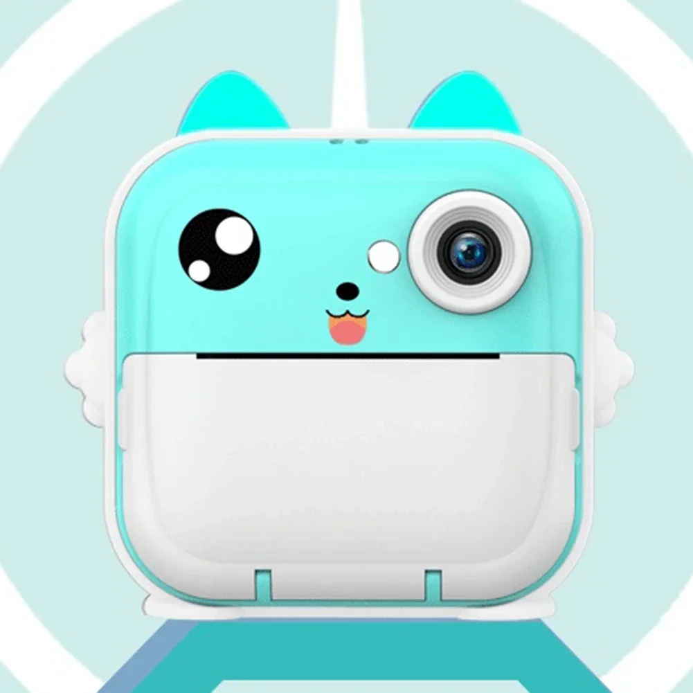 Cámara fotográfica Digital para niños con impresora térmica, cámara para niños, impresión instantánea, grabación de vídeo, tomar fotografías, regalo de cumpleaños para niña y niño - imagen 4