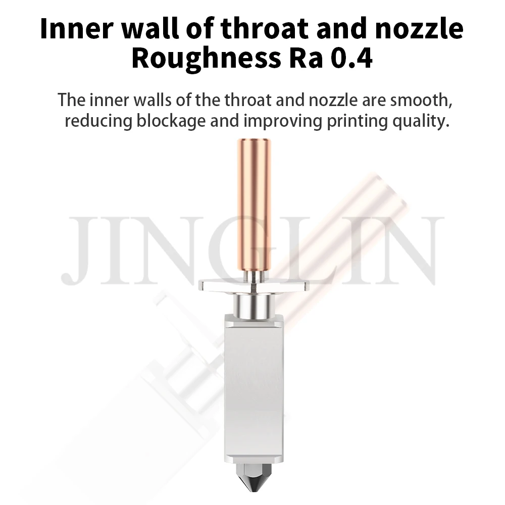 Kit de actualización V6 Hotend cabezal de impresión de alta velocidad para Ender 3/Ender 3 PRO/VORON 2,4 extrusora j-head para pieza de impresora 3D Ender 3V2/CR10 - imagen 4