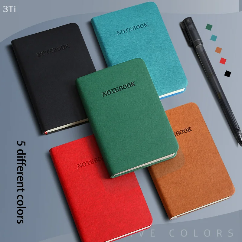 Mini cuaderno portátil A7. Conveniente bloc de notas; Planificador apropiado de oficina y escuela - imagen 3