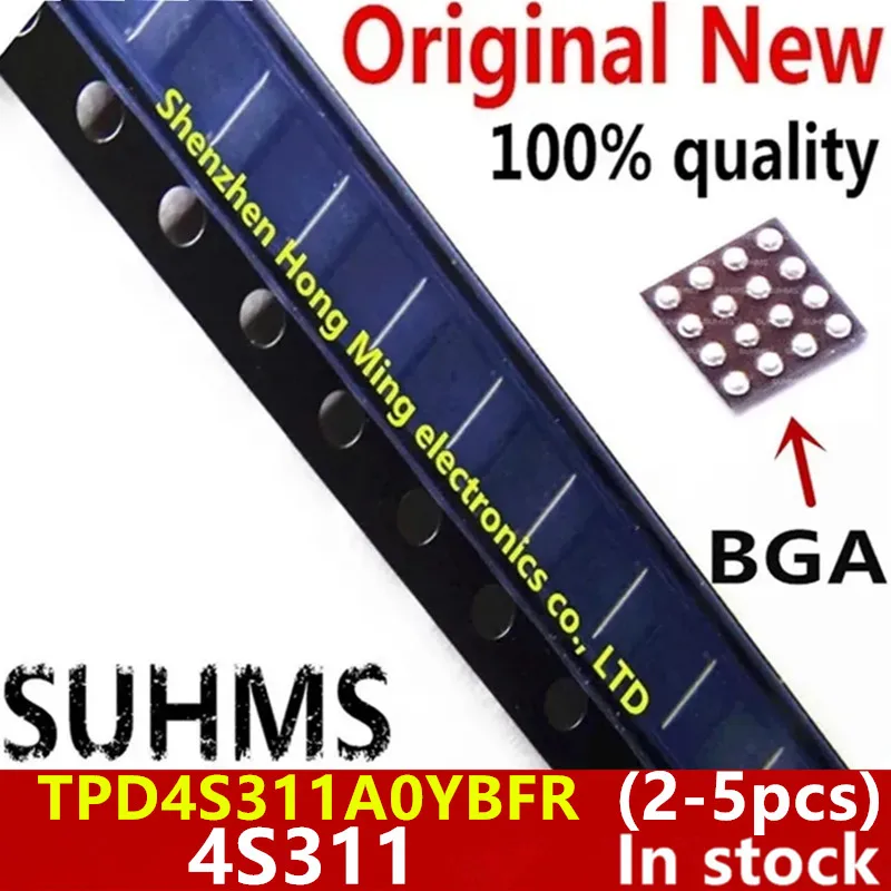 (2-5 piezas) 100% nuevo TPD4S311A0YBFR TPD4S311A0 TPD4S311AO 4S311 BGA Chipset