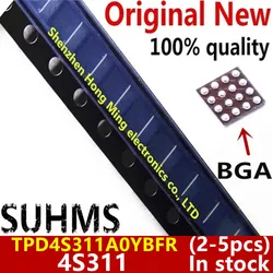 TPD4S311A0YBFR, circuito integrado BGA-16 para reparación electrónica