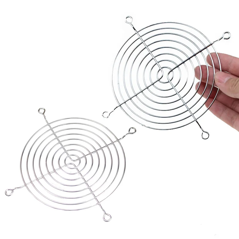 Protector de ventilador de metal de 120 mm x 120 mm 90 mm x 90 mm 80 mm x 80 mm con tornillo para ventiladores de caja de computadora - imagen 3