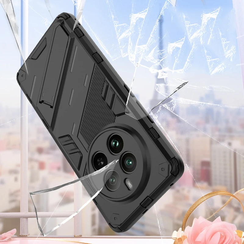 Funda trasera a prueba de golpes para móvil, carcasa protectora anticaída para OPPO Realme 12 Pro Plus 5G, Realme 12 Plus 5G - imagen 3