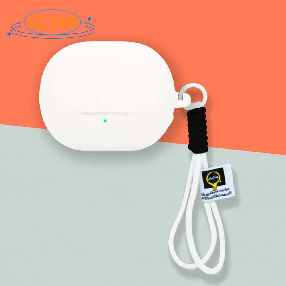 Para SoundPeats H3 funda bonita con colgante de cordón funda suave de silicona SoundPeats H3 funda protectora a prueba de golpes - imagen 5