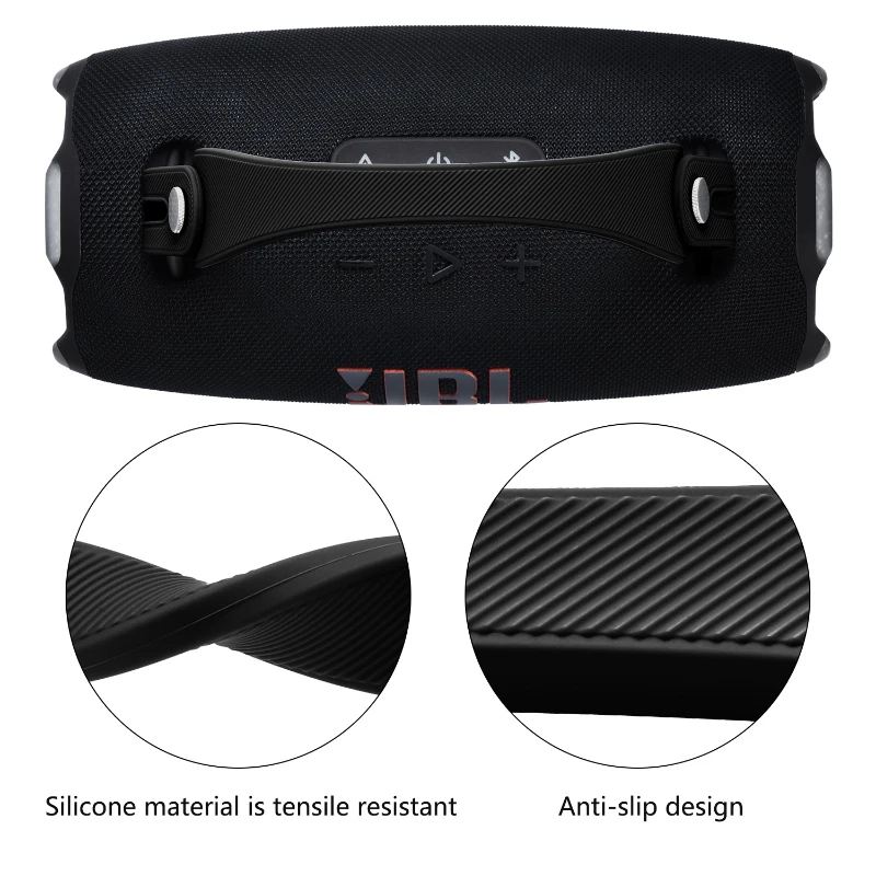 ZOPRORE-Correa de silicona con 2 pares de tornillos para JBL Xtreme 4/3/2, accesorios portátiles para Altavoz Bluetooth - imagen 4