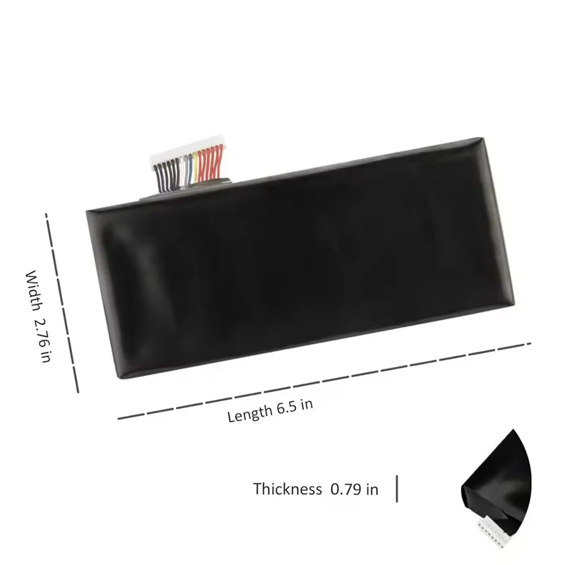 JGTM-Batería de BTY-L77 para ordenador portátil, accesorio para MSI GT72 2QD 2QE 2PE 6QE GT72S 6QF 6QD GT72VR 6RD GT80 2QE 2QD 2QC GT80S 6QE, 11,1 V, 83,25 W - imagen 3