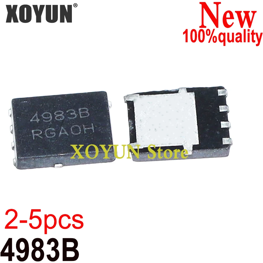 (2-5 piezas) 100% nuevo conjunto de chips NTMFS4983NBFT1G 4983B QFN-8