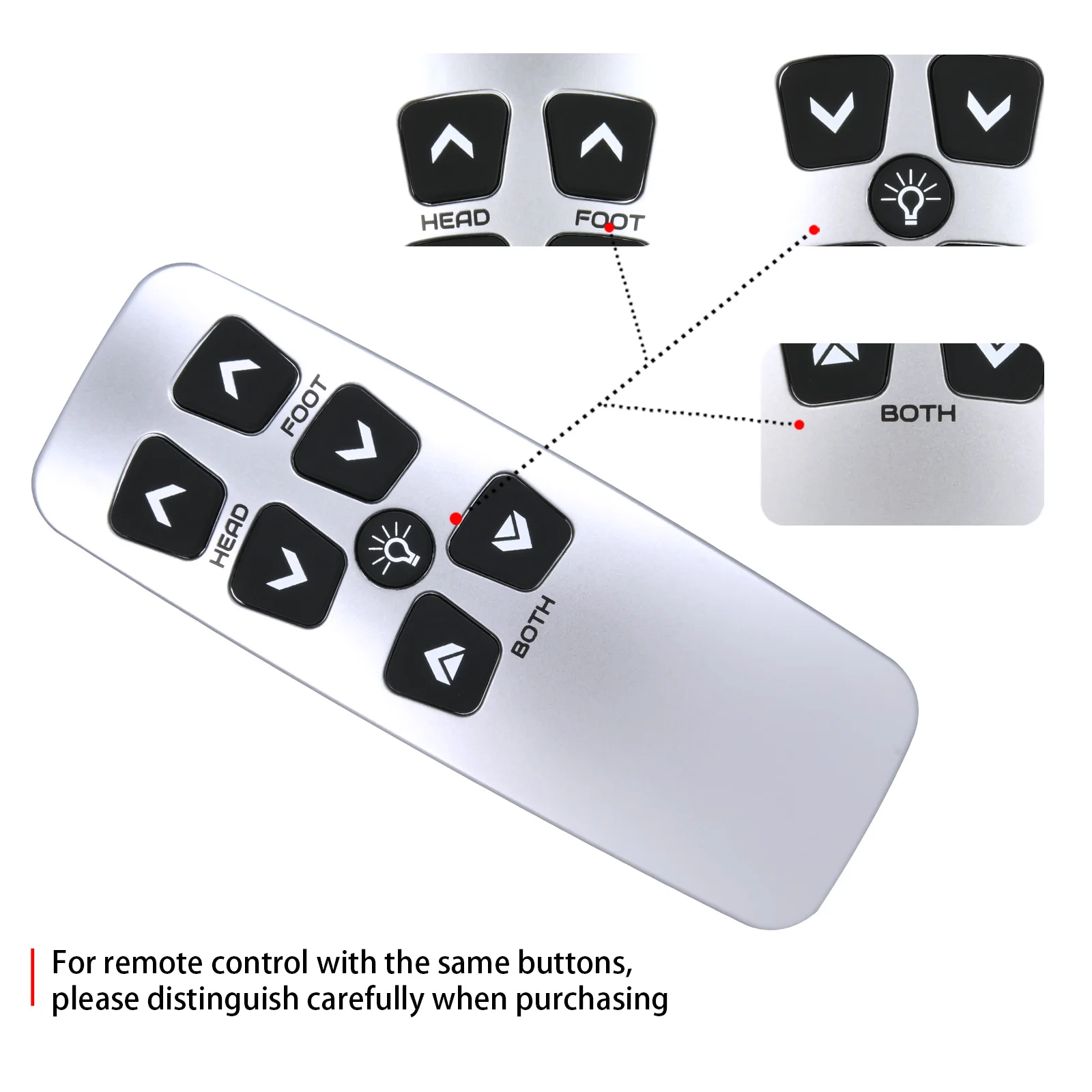 Nuevo mando a distancia para camas ajustables Leggett y Platt 100 Series II o T-120 - imagen 5