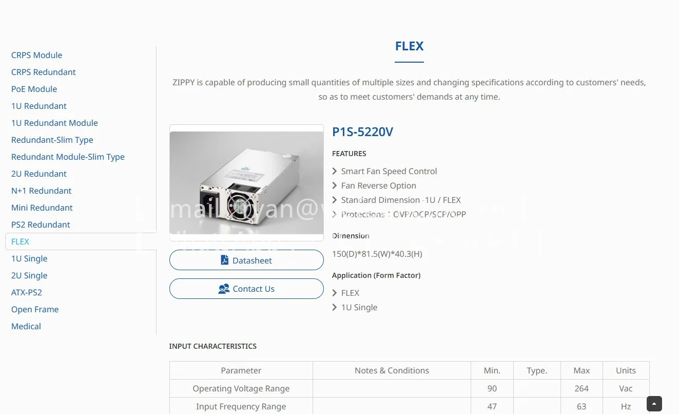 P1S-5220V Potencia de automatización industrial - imagen 4