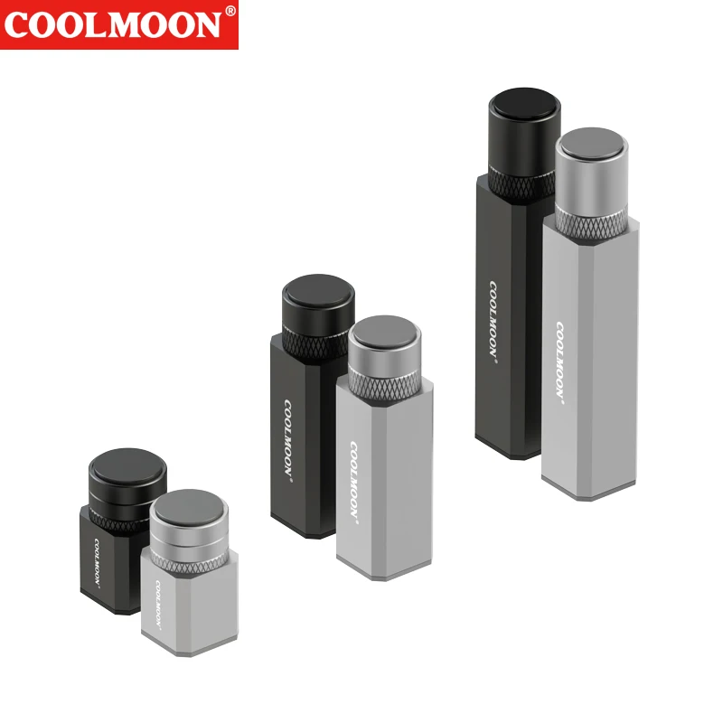 COOLMOON-soporte para tarjeta gráfica en espiral, Base magnética antideslizante para chasis ATX/M-ATX/ITX