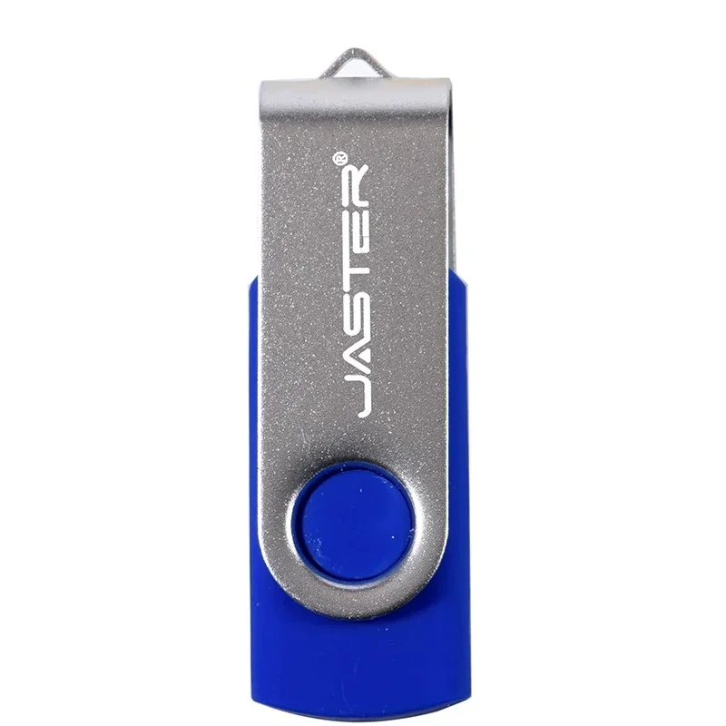 Clip Metálico Giratorio USB con Llavero – Personalizable - imagen 3