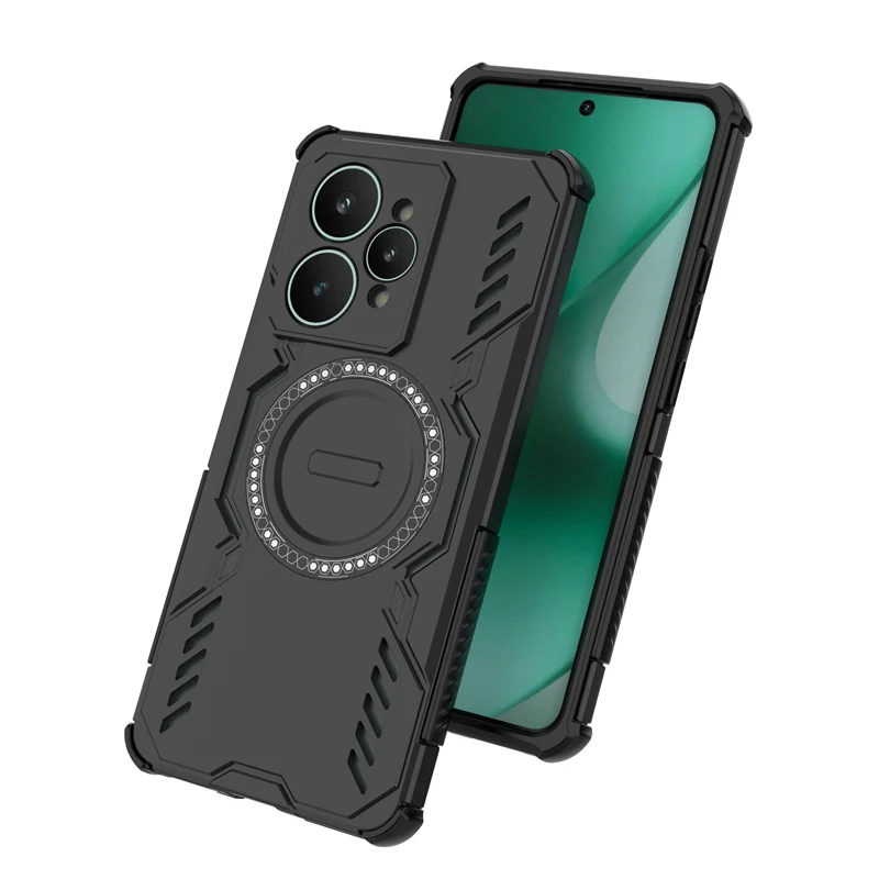 Funda de teléfono con disipación de calor para Realme 15 5G Global, pieza de atracción magnética para Realme 15 Pro 5G Global чехол, funda trasera - imagen 3
