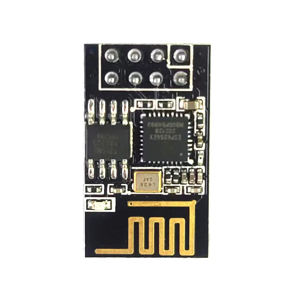 Módulo Wifi ESP 01S ESP8266, bajo consumo de energía, puerto serie de 8 pines a módulo WIFI, placa de desarrollo inalámbrica ESP01S ESP-01S