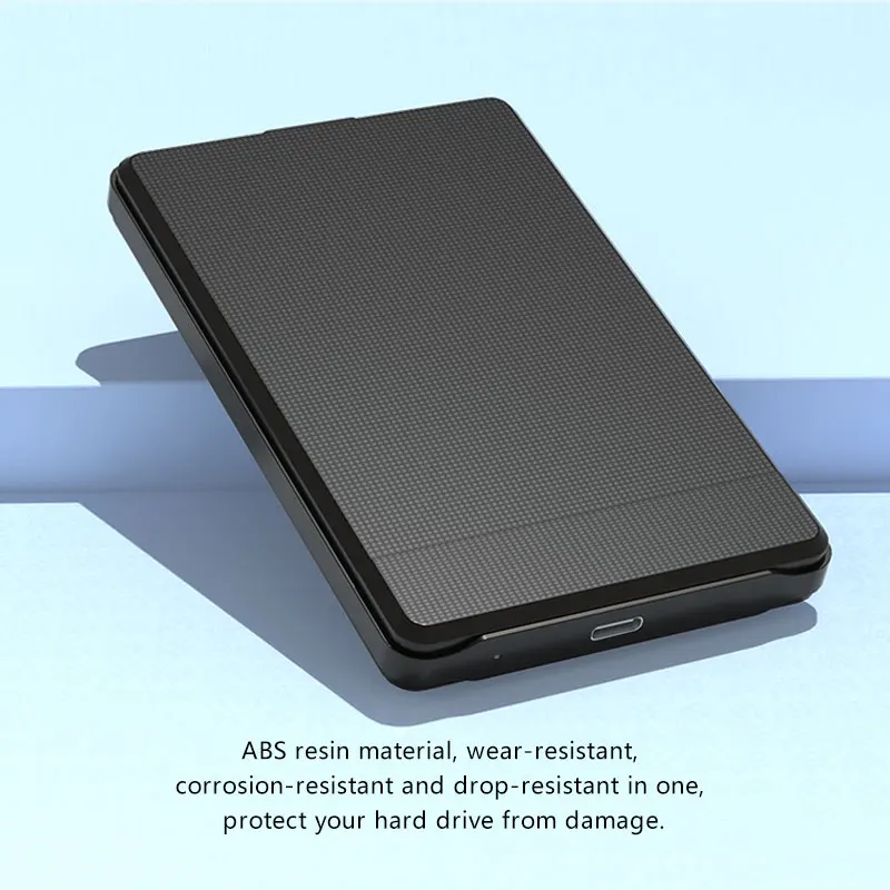 Funda de disco duro USB 2,0, carcasa de 3,0 pulgadas, SATA, SSD, HDD, caja móvil, adaptador móvil externo de 6Gbps, compatible con 6TB - imagen 3