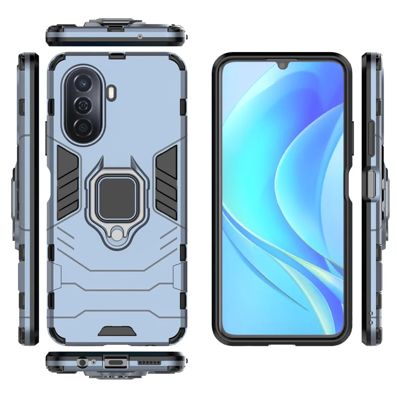 Para Huawei Nova Y70 funda para Huawei Nova Y70 Capas parachoques a prueba de golpes soporte magnético para Fundas Huawei Nova Y70 Plus cubierta - imagen 3