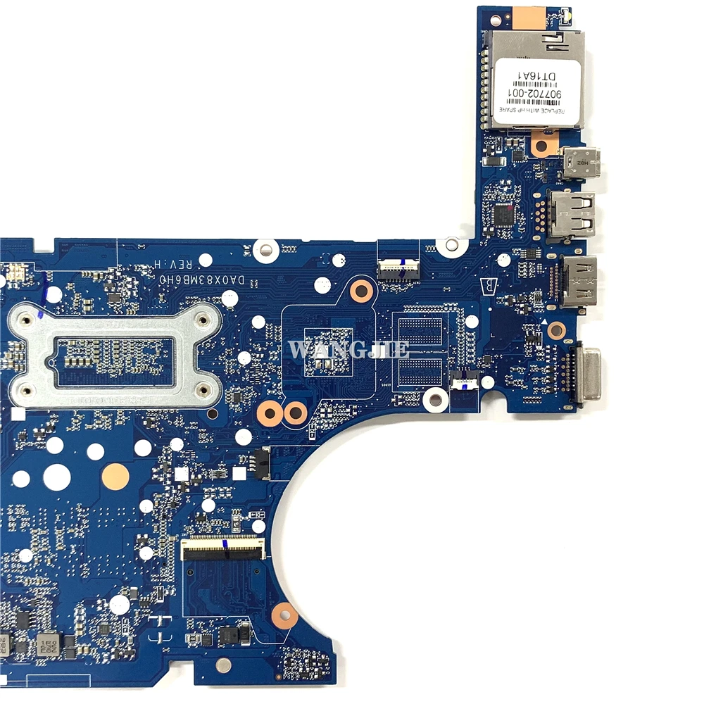 Para la placa base del ordenador portátil HP Probook 450 G4 907703 -601 907702 -001 907702 -601 DA0X83MB6H0 CON CPU i3-7100U 100% Trabajo de prueba - imagen 5
