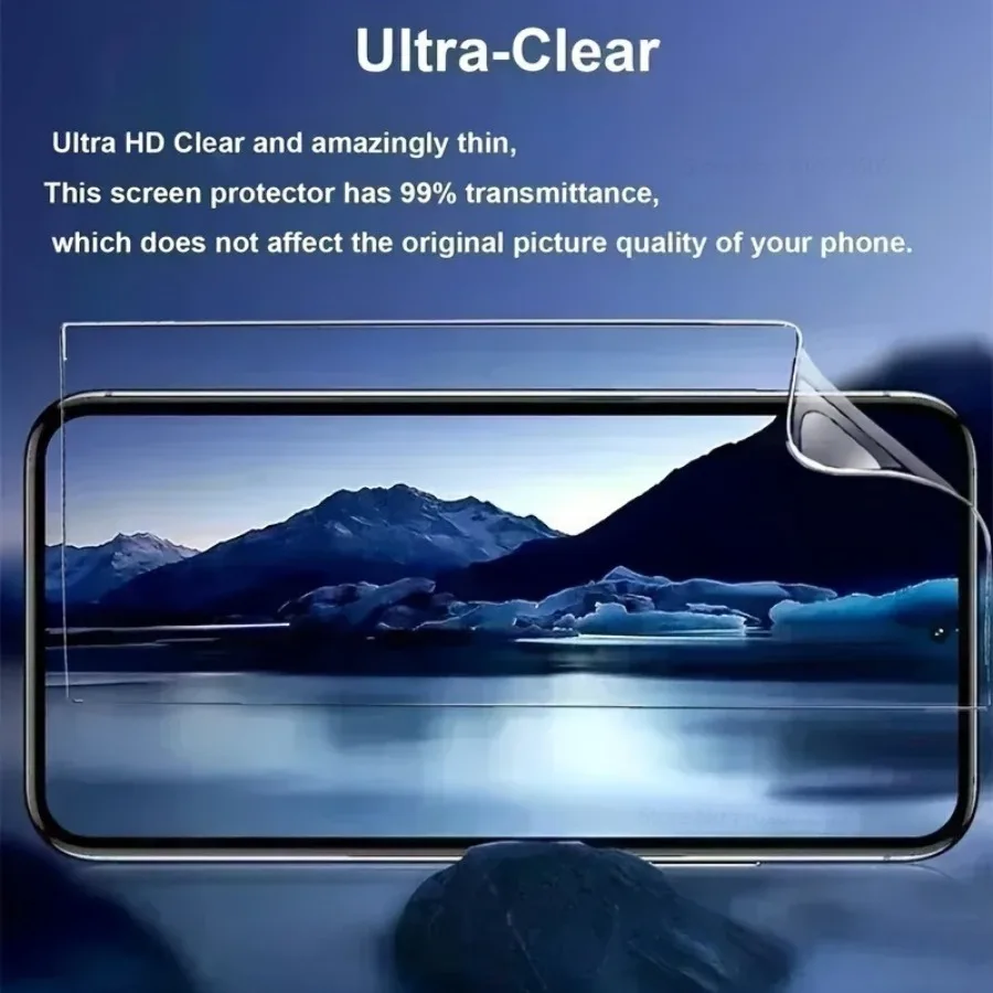 4 Uds película de hidrogel para Samsung Galaxy S25 Edge S25 S24 S23 película de hidrogel de cubierta Ultra completa para Samsung S24 S23 S22 S21 S20 Plus - imagen 5