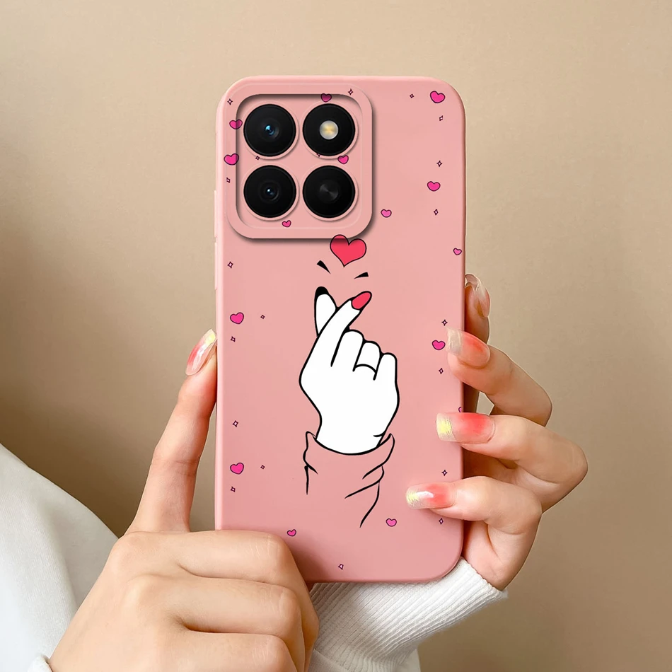 Para Honor X8C funda belleza mariposa suave silicona líquida cámara protección teléfono cubierta para Honor X8 C HonorX8C Fundas anticaída - imagen 5