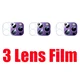 3 Lens Glass Film