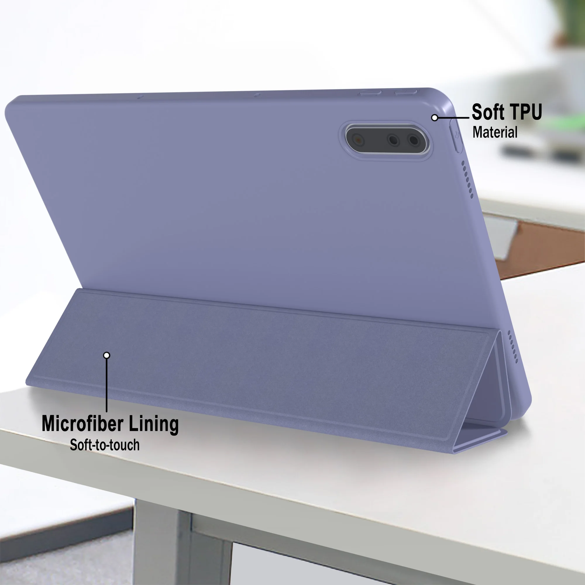 Para tableta Lenovo Tab M10 Plus 3. a generación 10,6 10,1 Funda Xiaoxin pad 10,6 Funda inteligente con soporte lenovo tab P11 PLus M11 11 - imagen 4