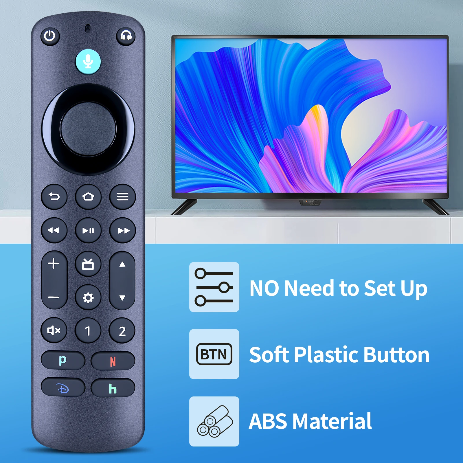 Control remoto Universal por voz para Amazon, Alexa Pro fire tv, nuevo - imagen 3