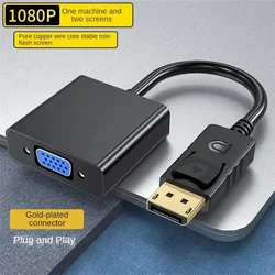 Adaptador DisplayPort a VGA 1080p para PC y Portátil