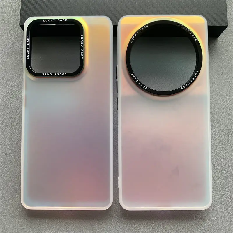 Para Huawei Honor Magic 7 Pro funda dura de PC con gradiente láser funda protectora trasera para Honor Magic 7 6 5 Lite Pro carcasa de teléfono - imagen 2