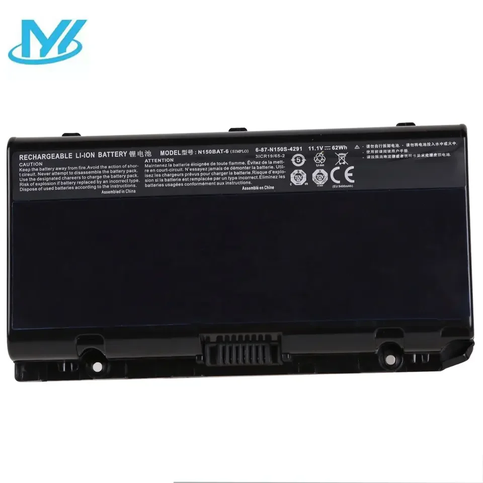 Batería de ordenador portátil de N150BAT-6, nueva, para Clevo N155SD N150SD N150SD N170SD para SAGER NP7155 NP7170 XMG A505 A726 - imagen 2