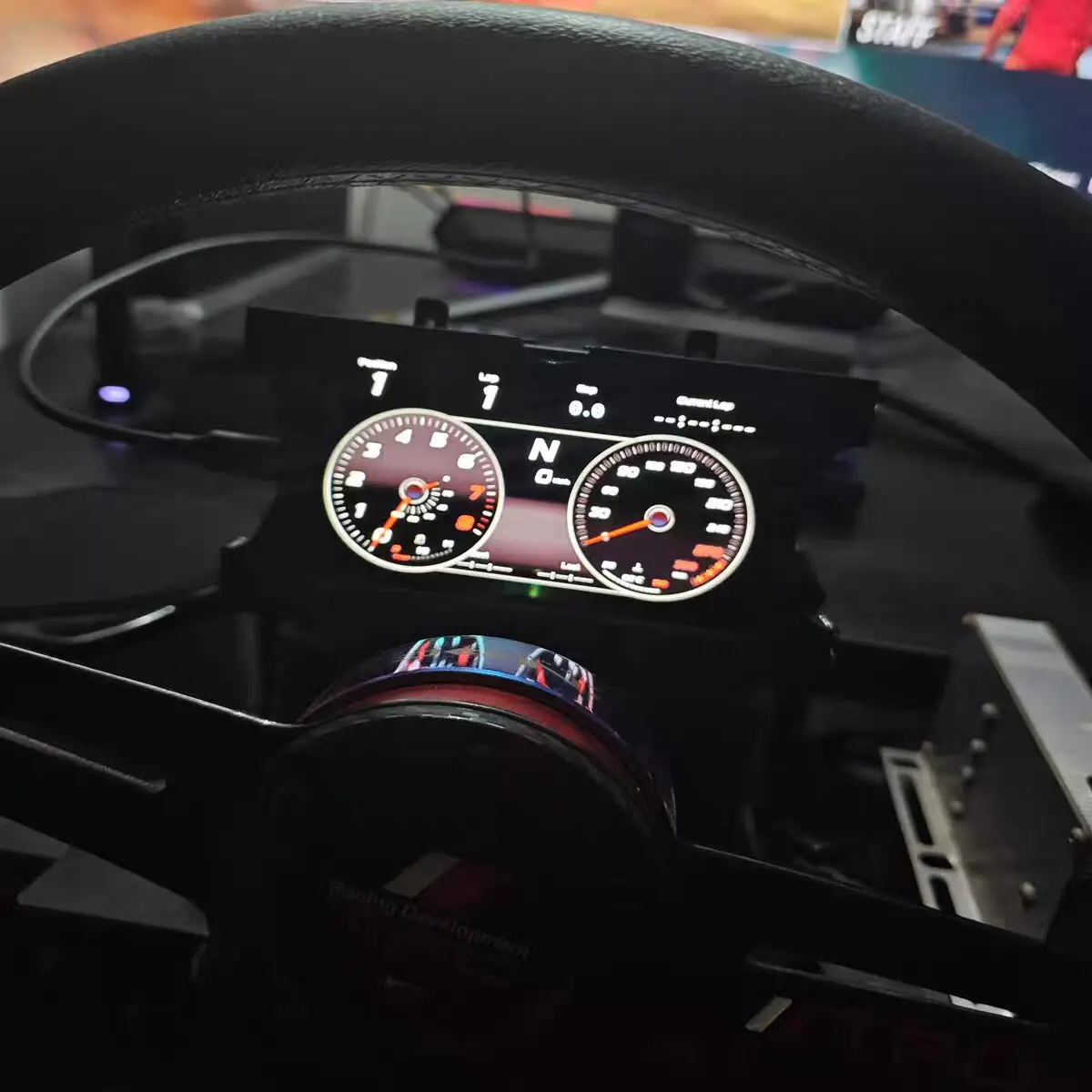 Simracing Game Multifunctional Dashboard Dashboard 5-inch IPS Screen Display Meters PC USB For Logitech /SIMAGIC FANATEC /MOZA - imagen 5