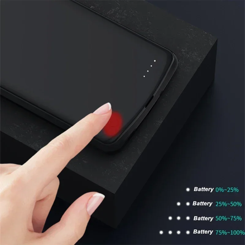 Para OnePlus 9 funda de batería funda de cargador funda de teléfono OnePlus9 batería de 10000Mah - imagen 5