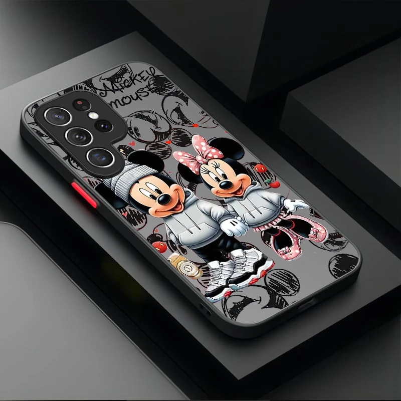 Funda mate de Minnie Mickey de Disney para Samsung Galaxy S25 S23 S24 Ultra S22 S21 Plus FE A56 A36 A26 A16 A06 A15 A25 A35 A55 5G - imagen 4