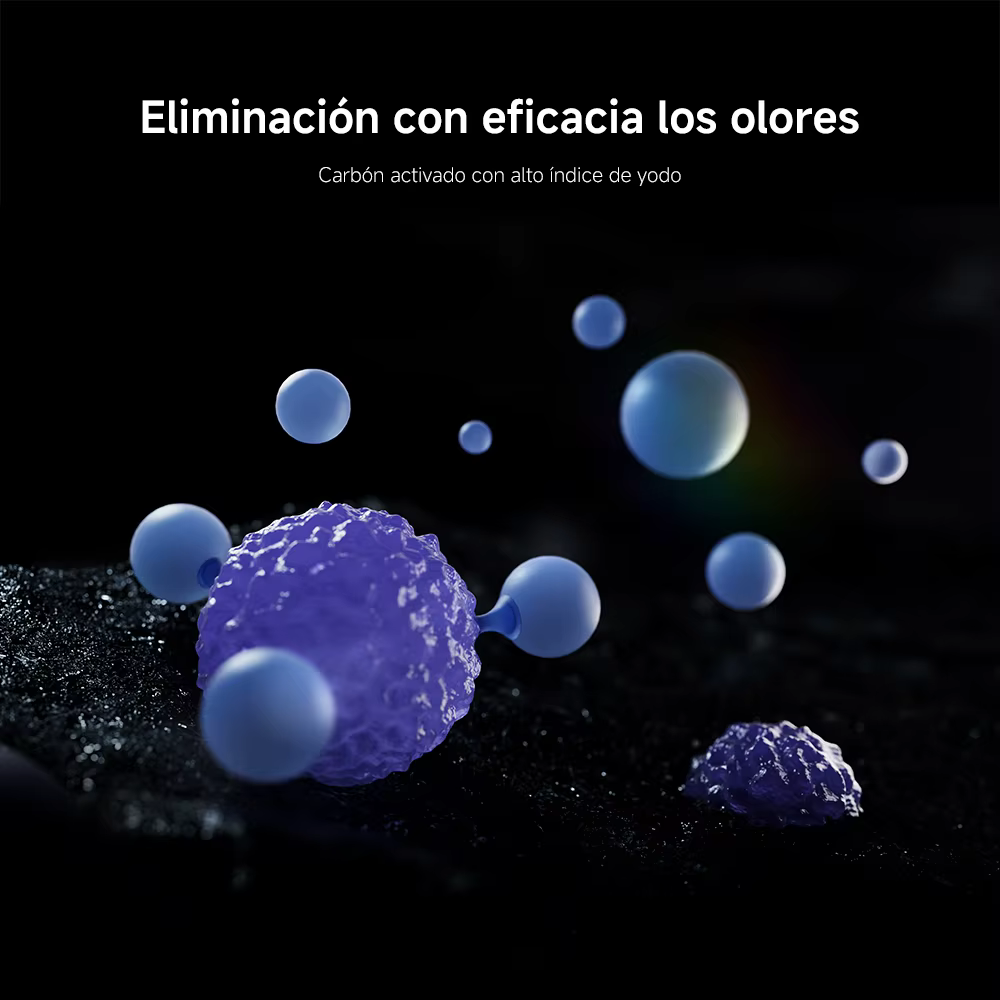 Xiaomi Purificador de Aire Elite – Filtro HEPA UV Silencioso, Elimina 99,9% Virus - imagen 2
