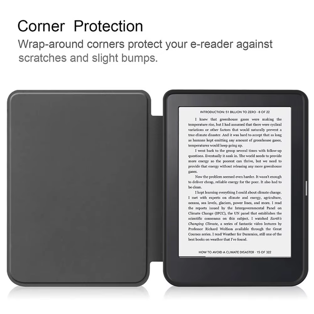 Funda Protectora Kobo Clara HD 2018 Tipo Libro, Autoencendido - imagen 4
